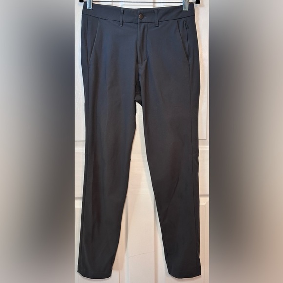Lululemon Men’s Commission Pant Slim *Warpstreme 34"- Obsidian/ Size 28 - Picture 5 of 11